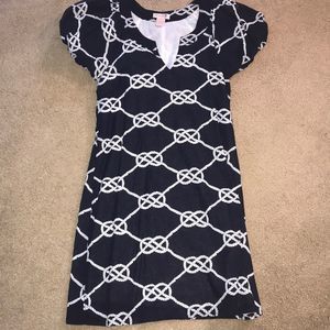 Anchor knot dress
